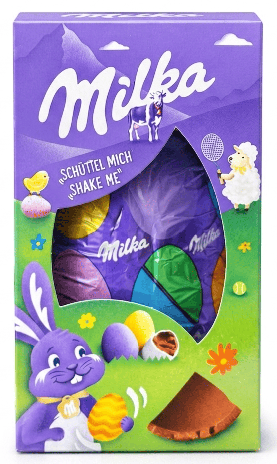 Шоколадне яйце Milka Shake Me Easter Egg 97 г (2989867388)