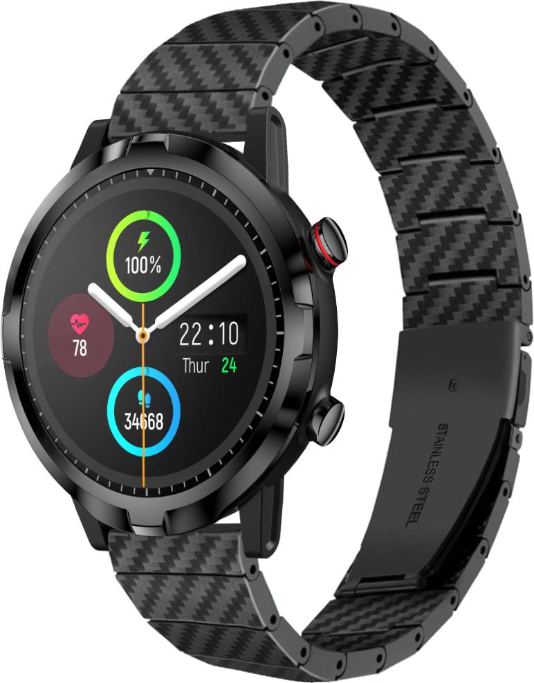 Ремешок Armrok для Haylou Smart Watch RT LS05S Black (31686-2B)
