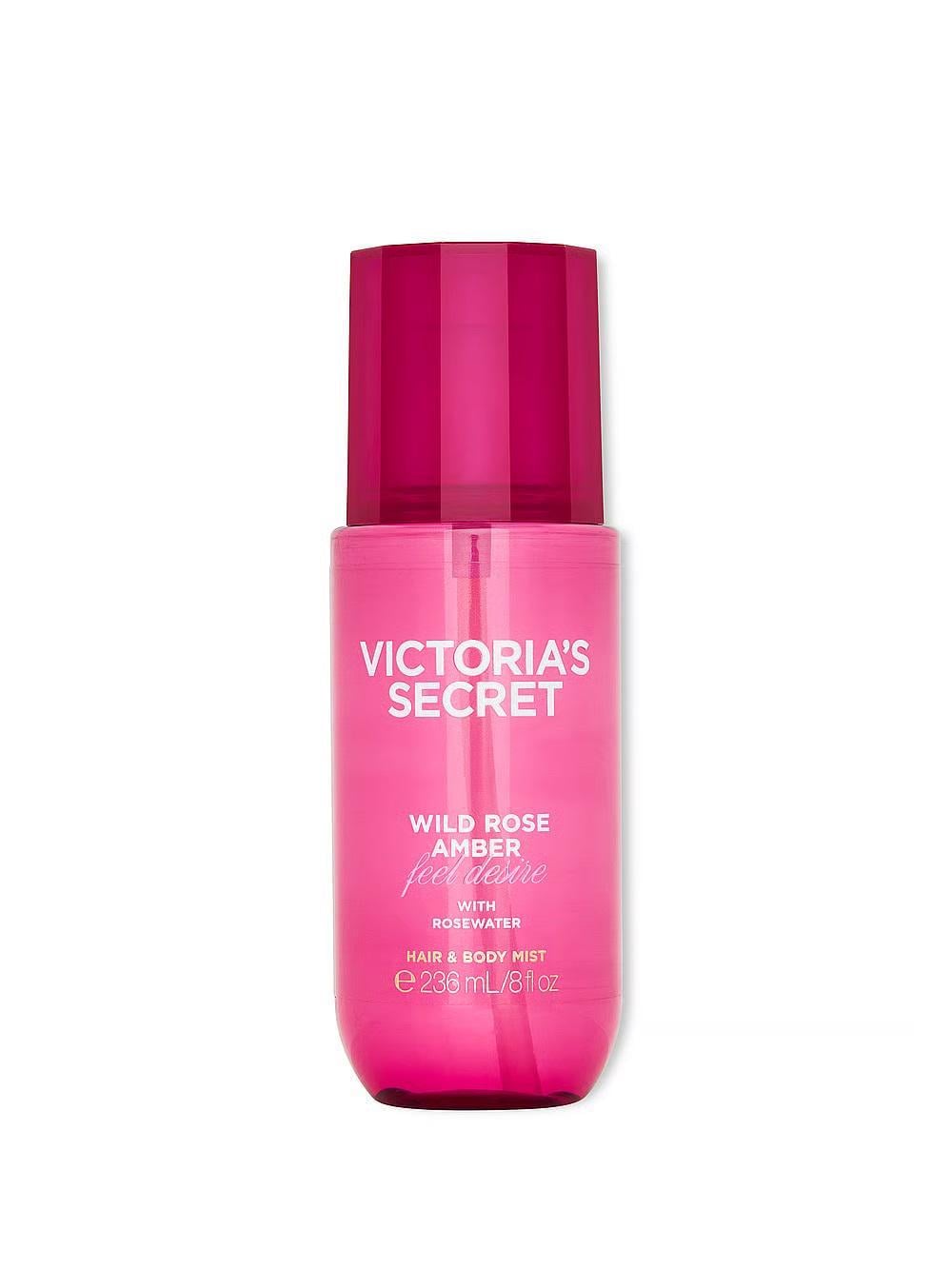 Спрей для тела женский Victoria's Secret Wild Rose Amber 236 мл