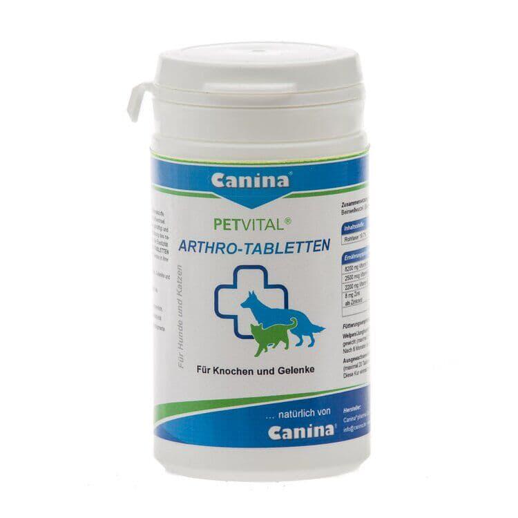 Хондропротектор для кошек и собак Canina Petvital Arthro-tabletten 60 таб. (26317)