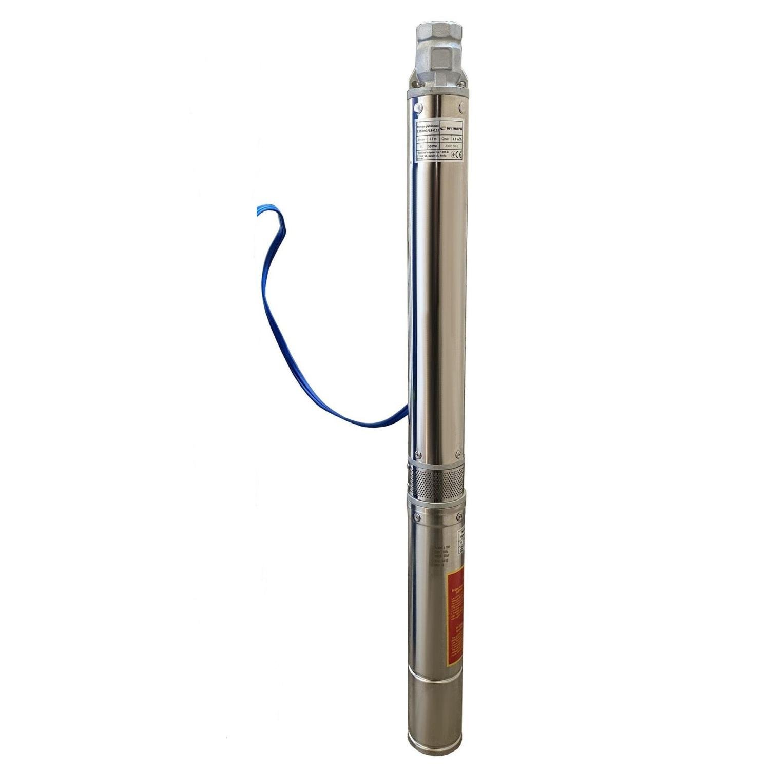 Насос свердловинний відцентровий багатоступінчастий Optima PM 3,5SDm3/13 000017619 550 Вт (106066)