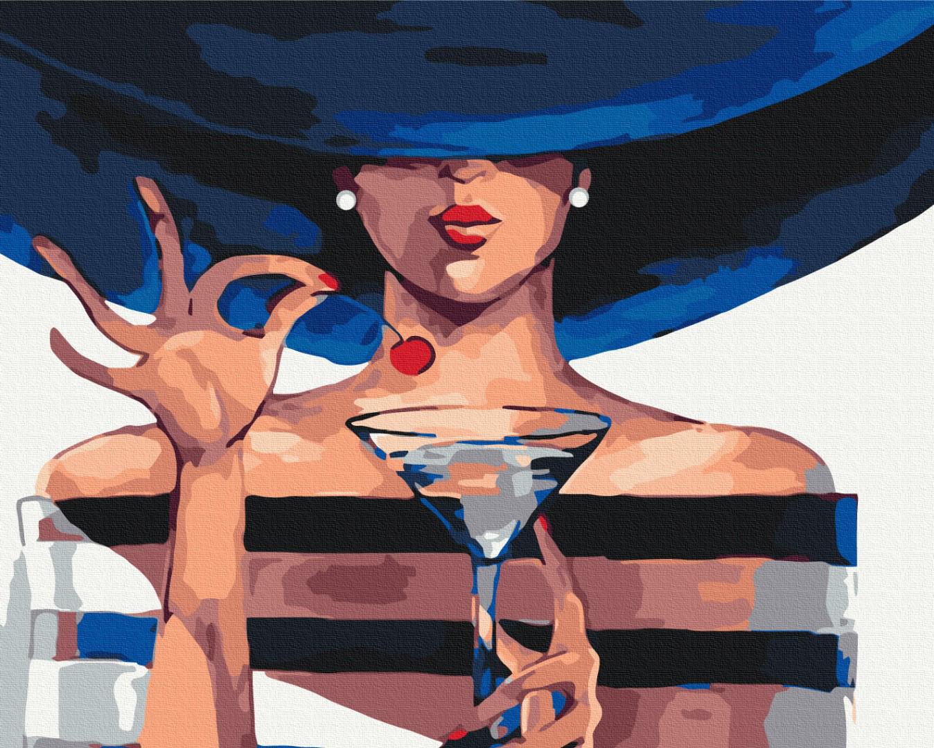 Картина за номерами Brushme Преміум Космополітен 40x50 см (PBS52238)