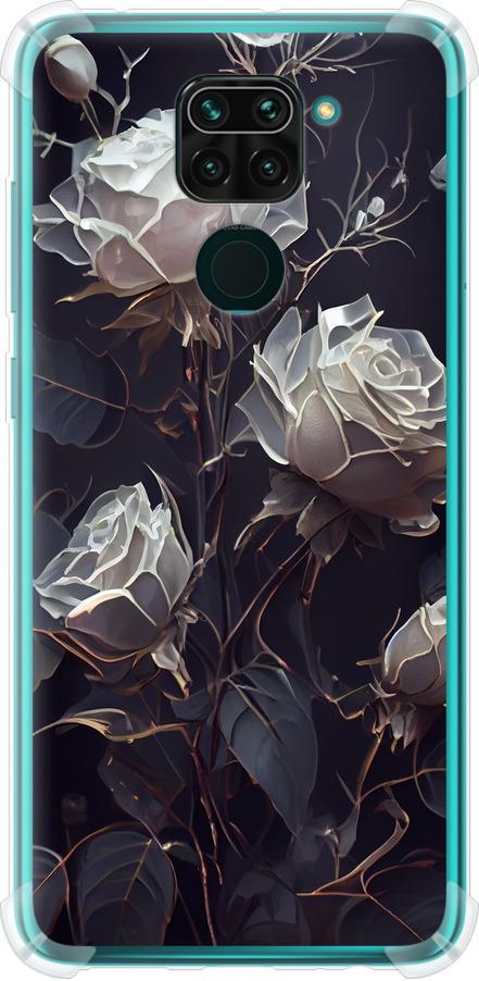 Чехол на Xiaomi Redmi Note 9 Розы 2 (5550sp-2017-42517)