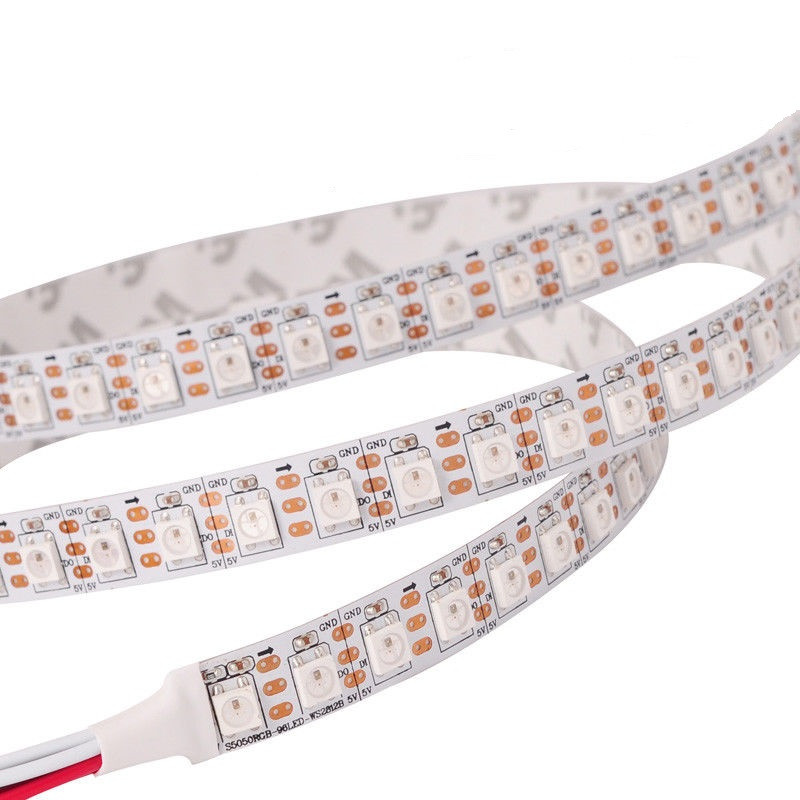 Світлодіодна стрічка RGB 5050 5V 96 світлодіодів Білий (28191)