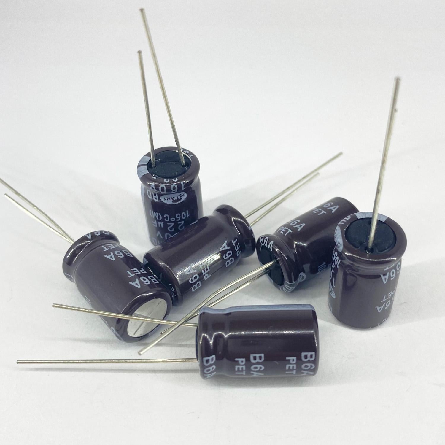 Электролитические конденсаторы Samwha 22 мкф 160V 10x16 мм 105 °C (5262)