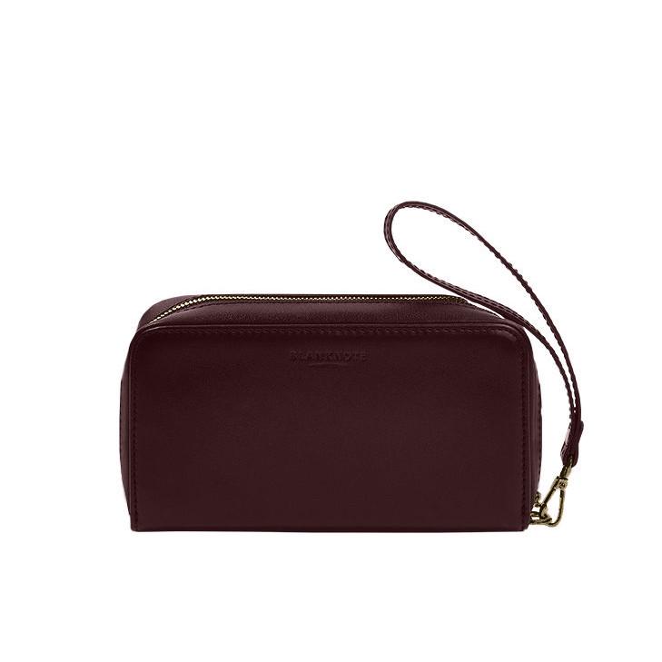 Клатч-купюрщик кожаный 4.0 краст Бордовый (A-028448)