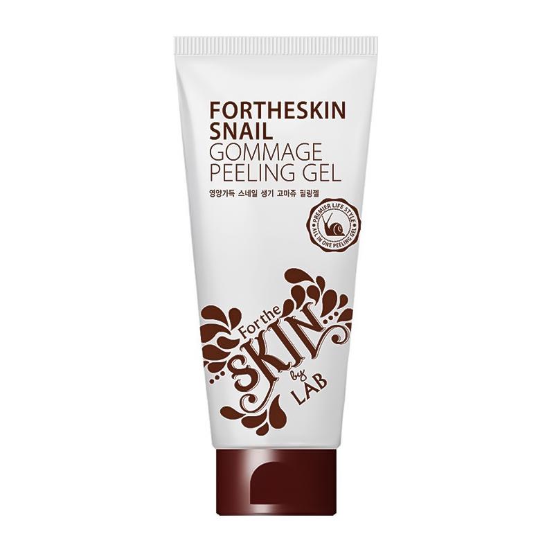Пилинг-гель для лица Fortheskin Snail Gommage Peeling Gel 180 мл (8809598150126)