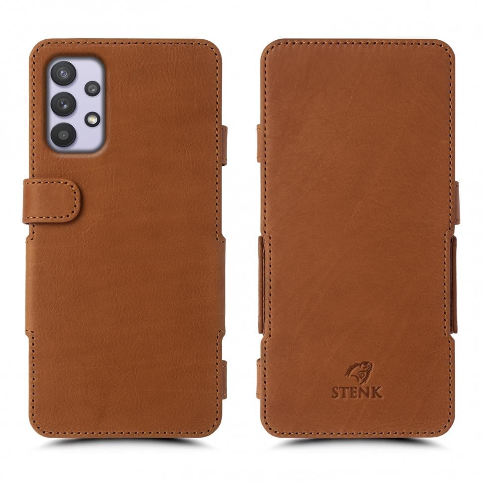 Чехол книжка Stenk Prime для Samsung Galaxy A32 Camel (68790)