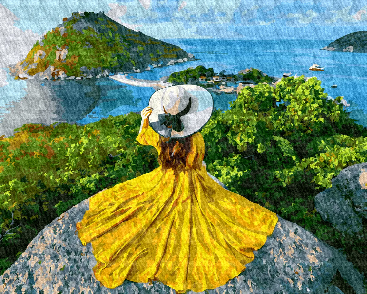 Картина по номерам Brushme Красоты островов 40x50 см (BRM37988) Картина по номерам Brushme Красоты островов 40x50 см (BRM37988)