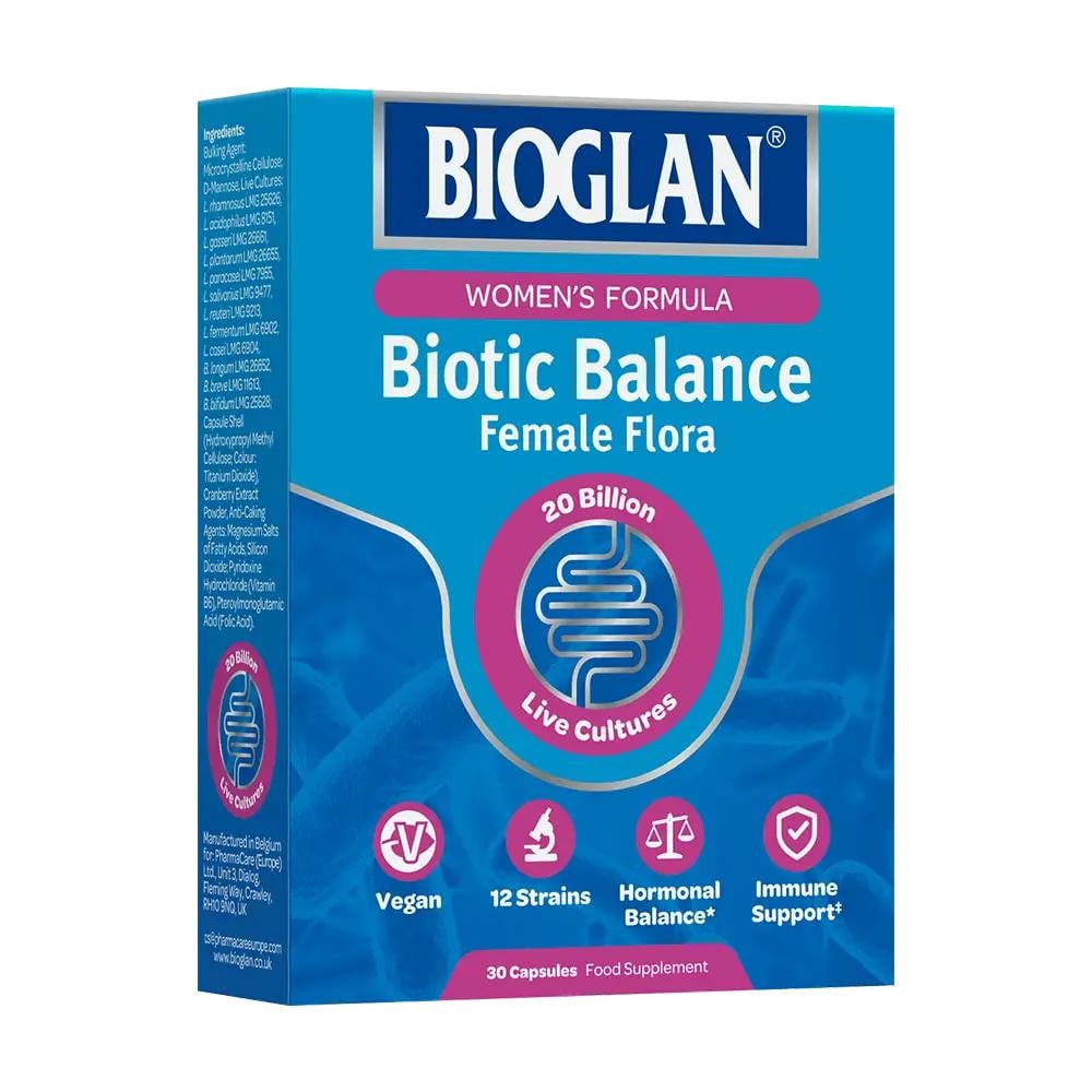 Пробіотик для жіночої флори Bioglan Biotic Balance Female Flora 30 капс. (541133)