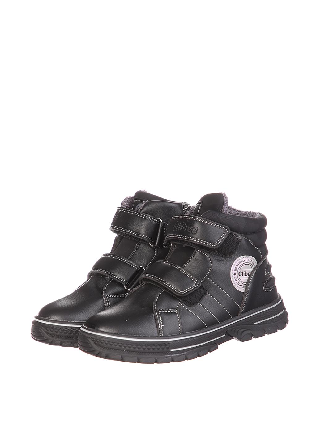 Черевики для хлопчика Clibee H239B р. 29 Чорний