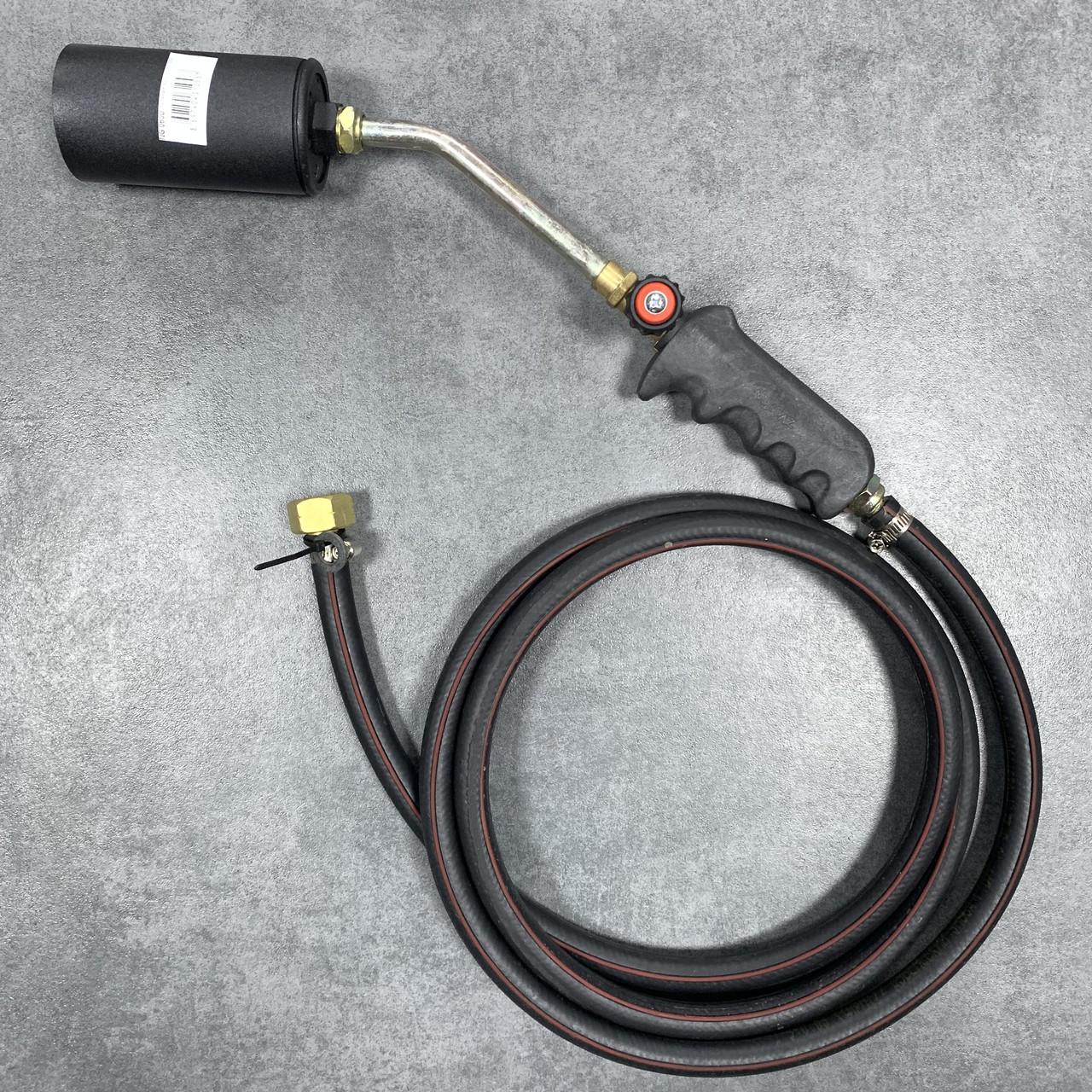 Газовий пальник зі шлангом 5м для смоління 420 мм, сопло Ø57мм х 100мм Nurgaz NG 0600 Газовий пальник зі шлангом 5м для смоління 420 мм, сопло Ø57мм х 100мм Nurgaz NG 0600