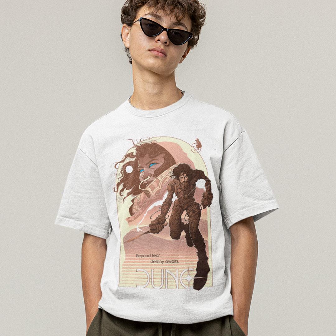 Футболка мужская Dune Beyond Fear Destiny Awaits wht 2XL Белый (00000007762) Футболка мужская Dune Beyond Fear Destiny Awaits wht 2XL Белый (00000007762)