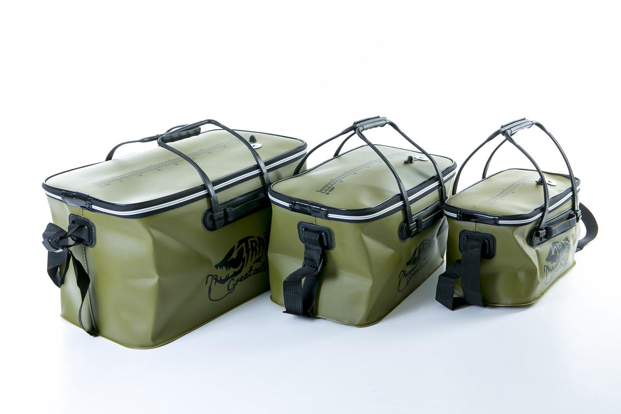 Сумка рыбацкая Tramp Fishing bag EVA L 55x30x30 см Avocado (UTRP-030-olive-L) - фото 3