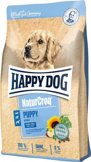 Сухий корм Happy Dog NaturCroq Puppy для цуценят з домашнім птахом 15 кг (1469396484)