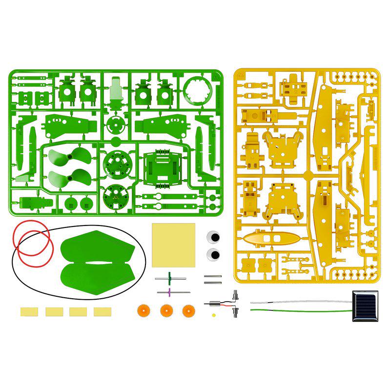 STEM-конструктор робот 6 в 1 на сонячних батареях CIC (21-616) - фото 7