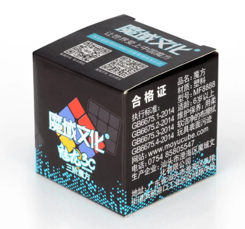 Кубик Рубика MoYu Meilong 3C 3x3 з наліпками (MF8888) - фото 4 Кубик Рубика MoYu Meilong 3C 3x3 з наліпками (MF8888) - фото 4