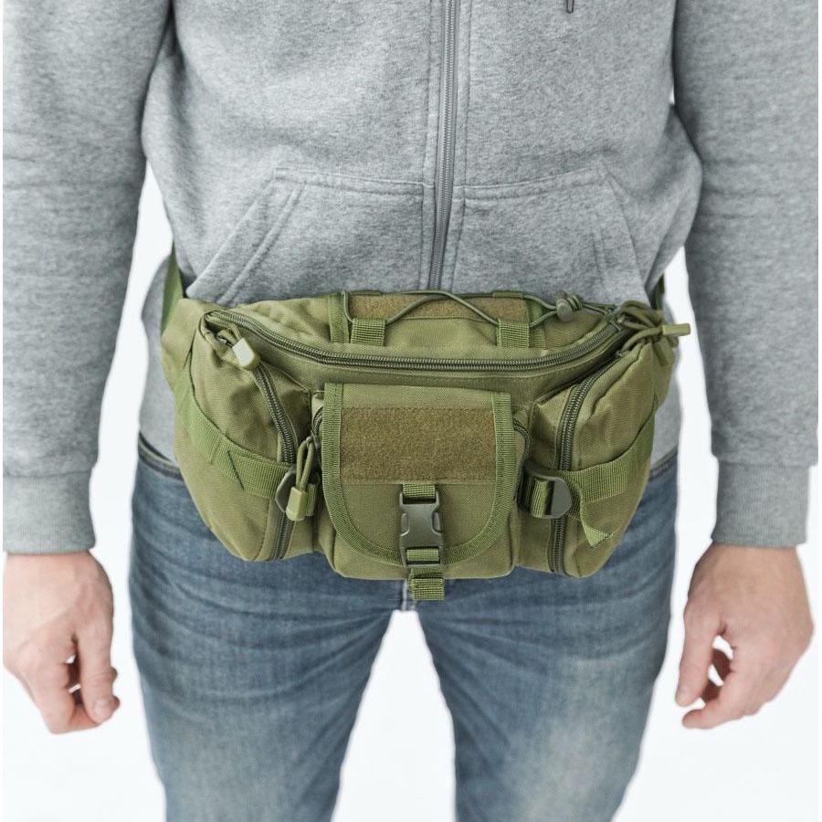 Сумка поясная зеленый - фото 23 Сумка поясная зеленый - фото 23