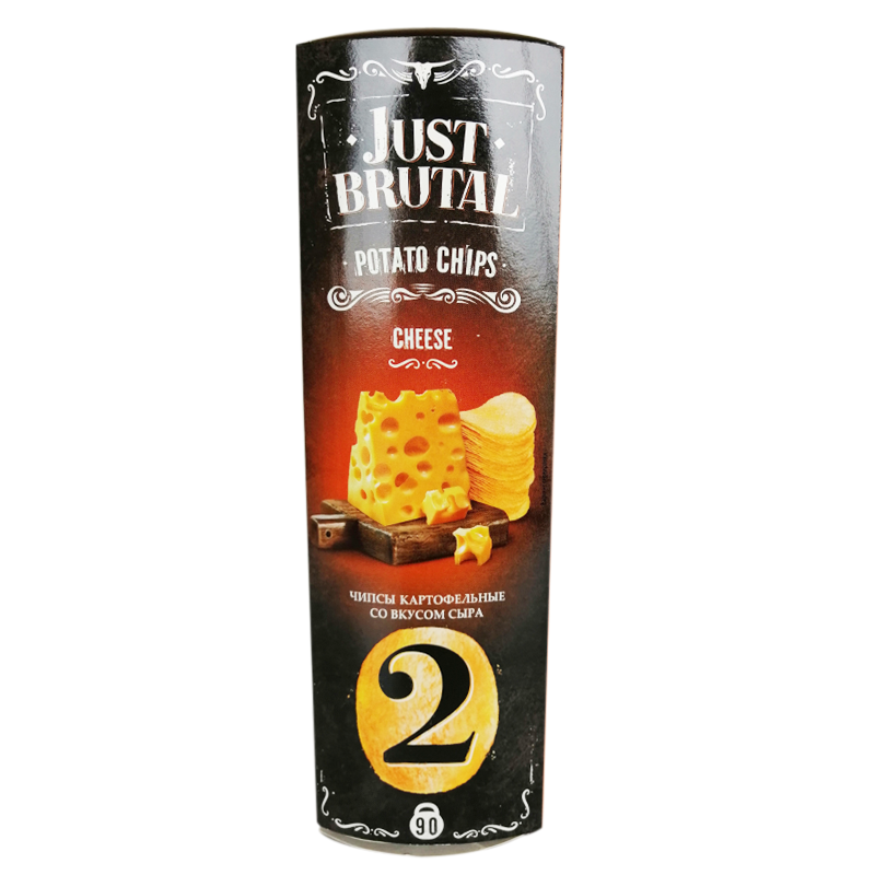 Чипсы картофельные Just Brutal (2) со вкусом сыра 90 г