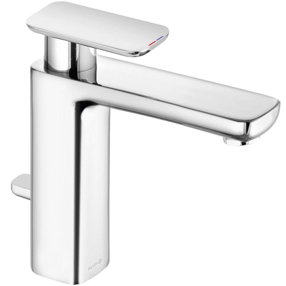 Смеситель для умывальника Kludi E2 с донным клапаном Хром (492950575)