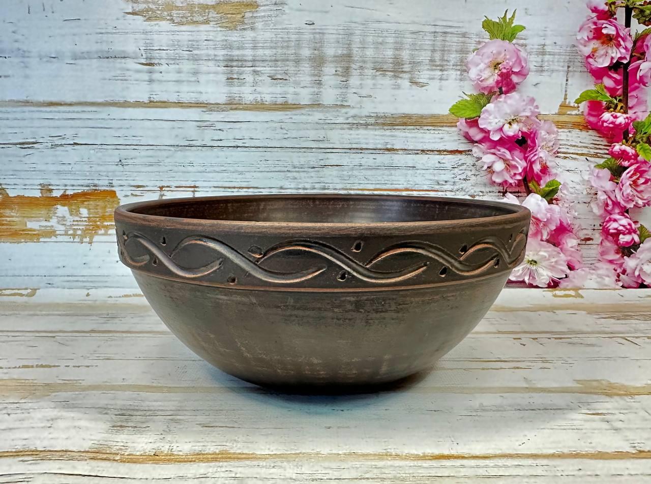 Миска глиняная для салатов 2 л (1988666698)