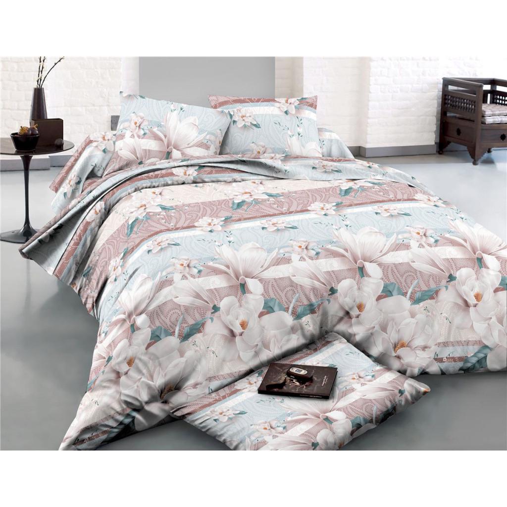 Комплект постельного белья MirSon 22-1284-1 Spring flowering Сатин 2х143х210 см (2200004109749)