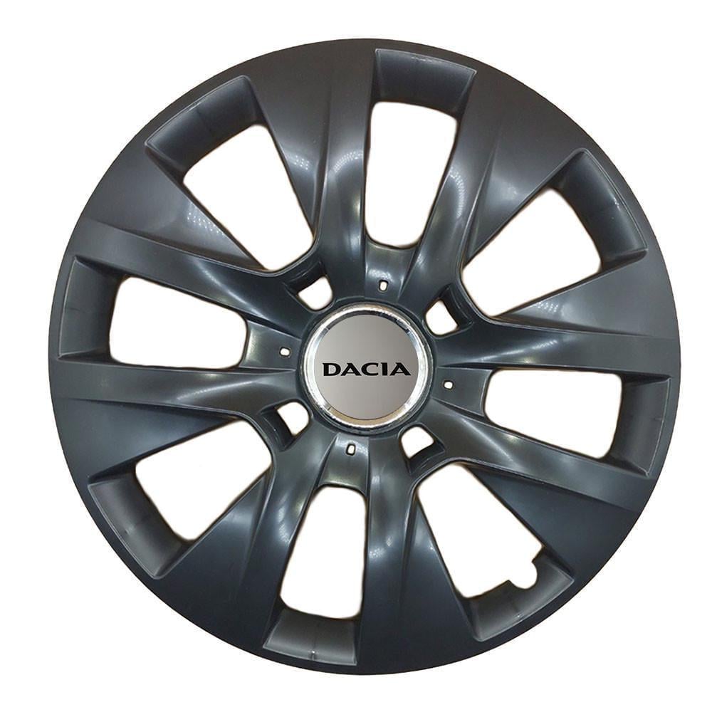 Колпаки автомобильные R15 SJS Dacia 334 4 шт. Черный