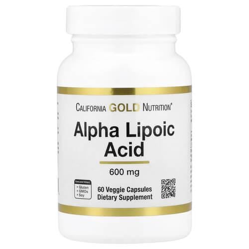 Альфа-ліпоєва кислота CGN Alpha Lipoic Acid 600 мг 60 Capsules (CGN-02355)