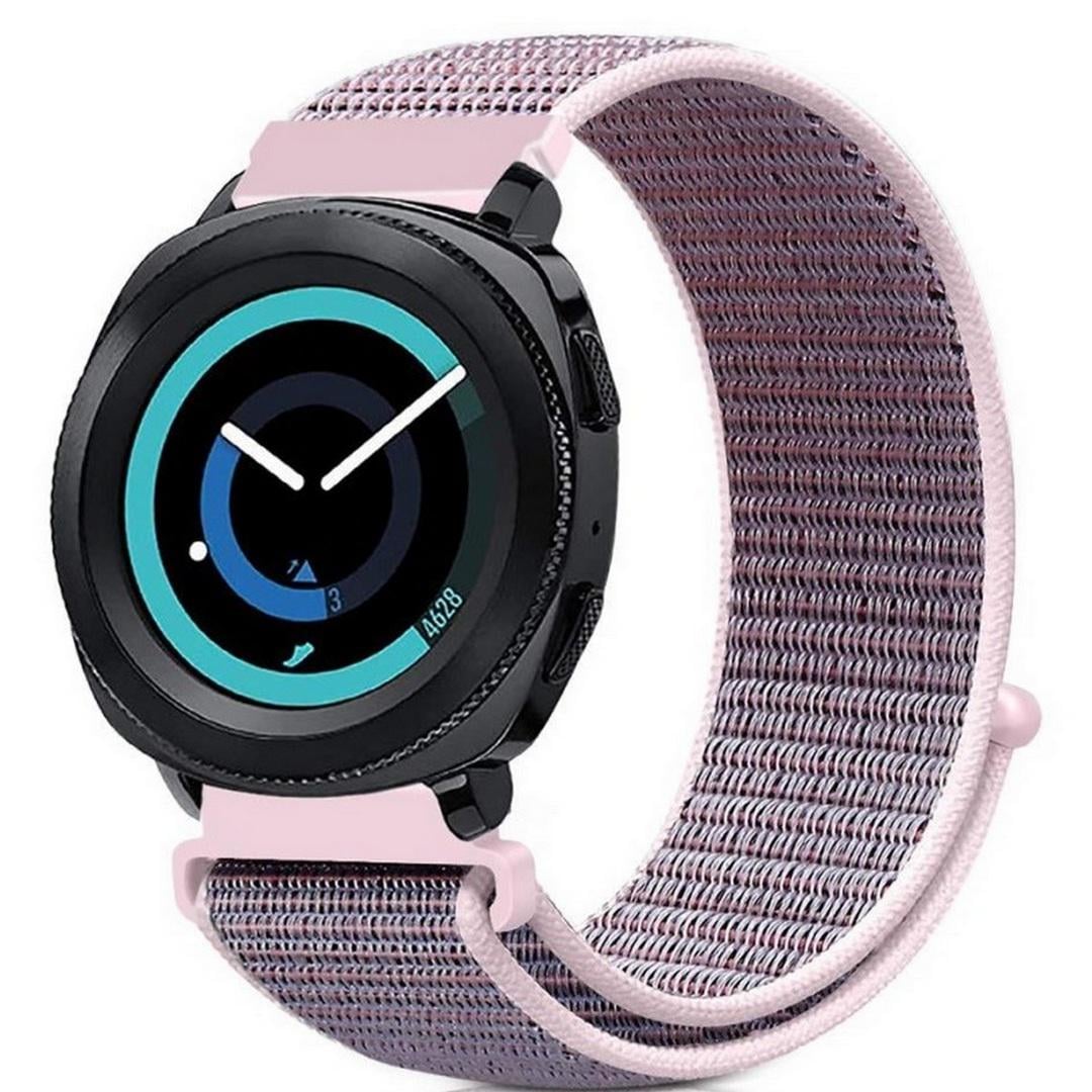 Ремешок для часов нейлоновый Amazfit Haylou Huawei Samsung 22 мм Pink (12308202)