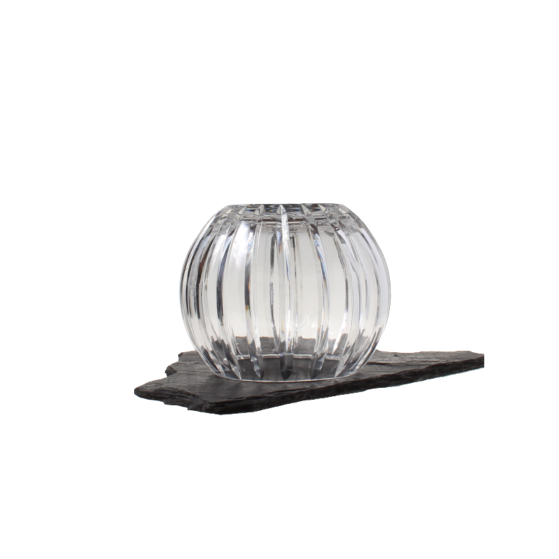 Ваза шар сферическая OPTYK d 14 см (2868D) - фото 3 Ваза шар сферическая OPTYK d 14 см (2868D) - фото 3