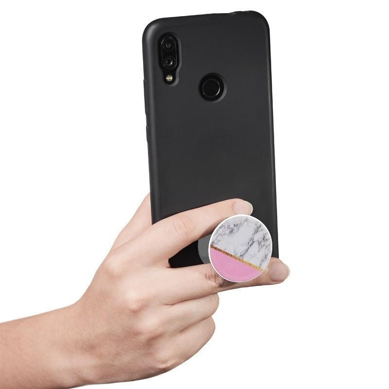 Тримач на телефон Luxe Cube POP 005 39,7 мм Біло-рожевий (626458) - фото 3