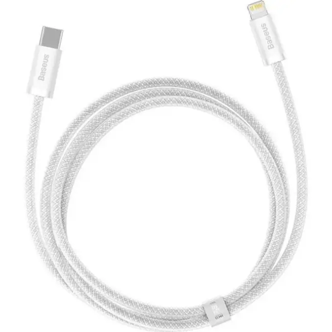 Кабель BASEUS Dynamic Series Fast Charging Cable Type-C to Lightning CALD000102 20W 2 м White - фото 3