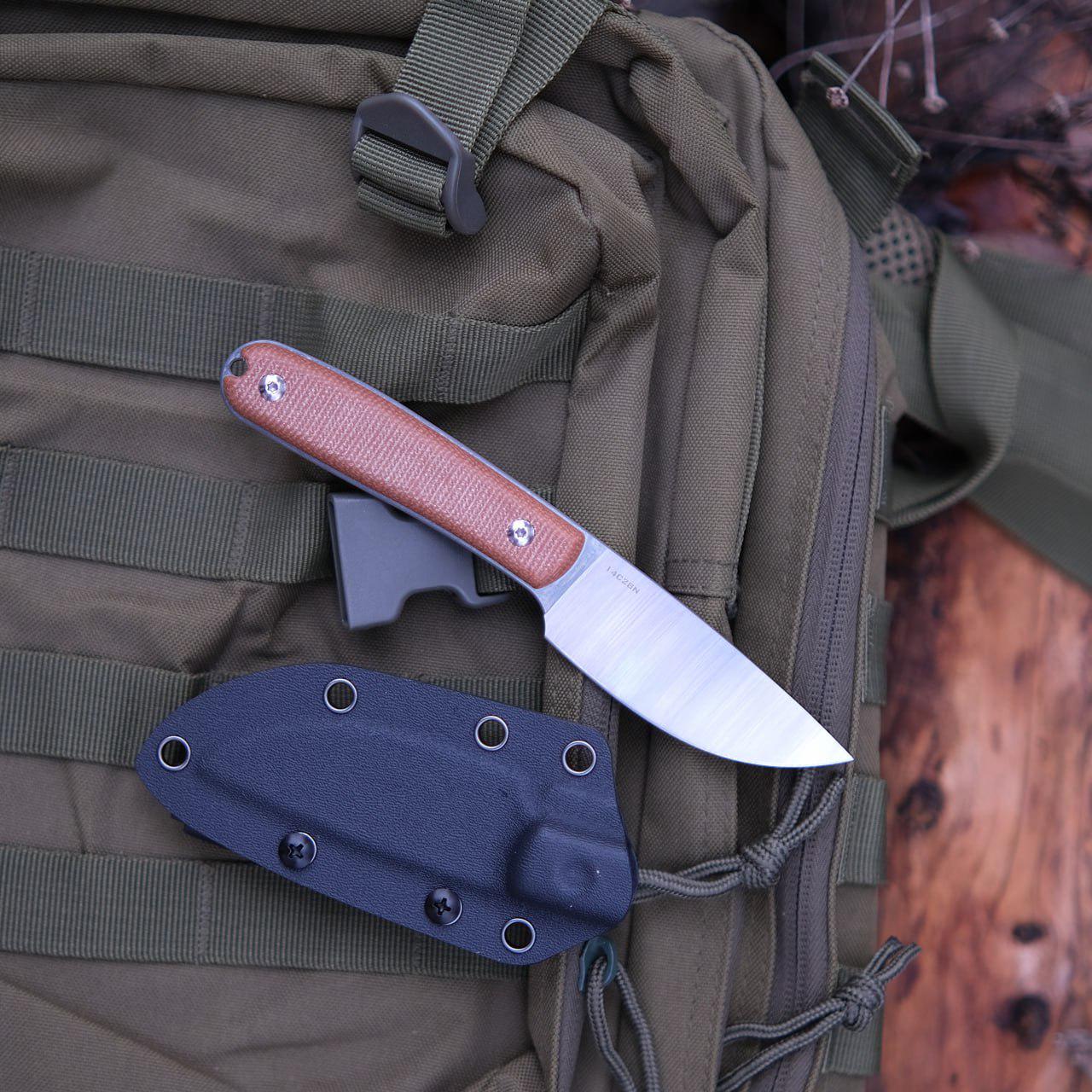 Нож фиксированый Magura F66 14c28N Brown (2084312083)