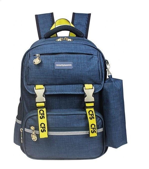 Рюкзак школьный Cool For School Style 41x32x15 см 16-25 л Royal blue (CF86535)