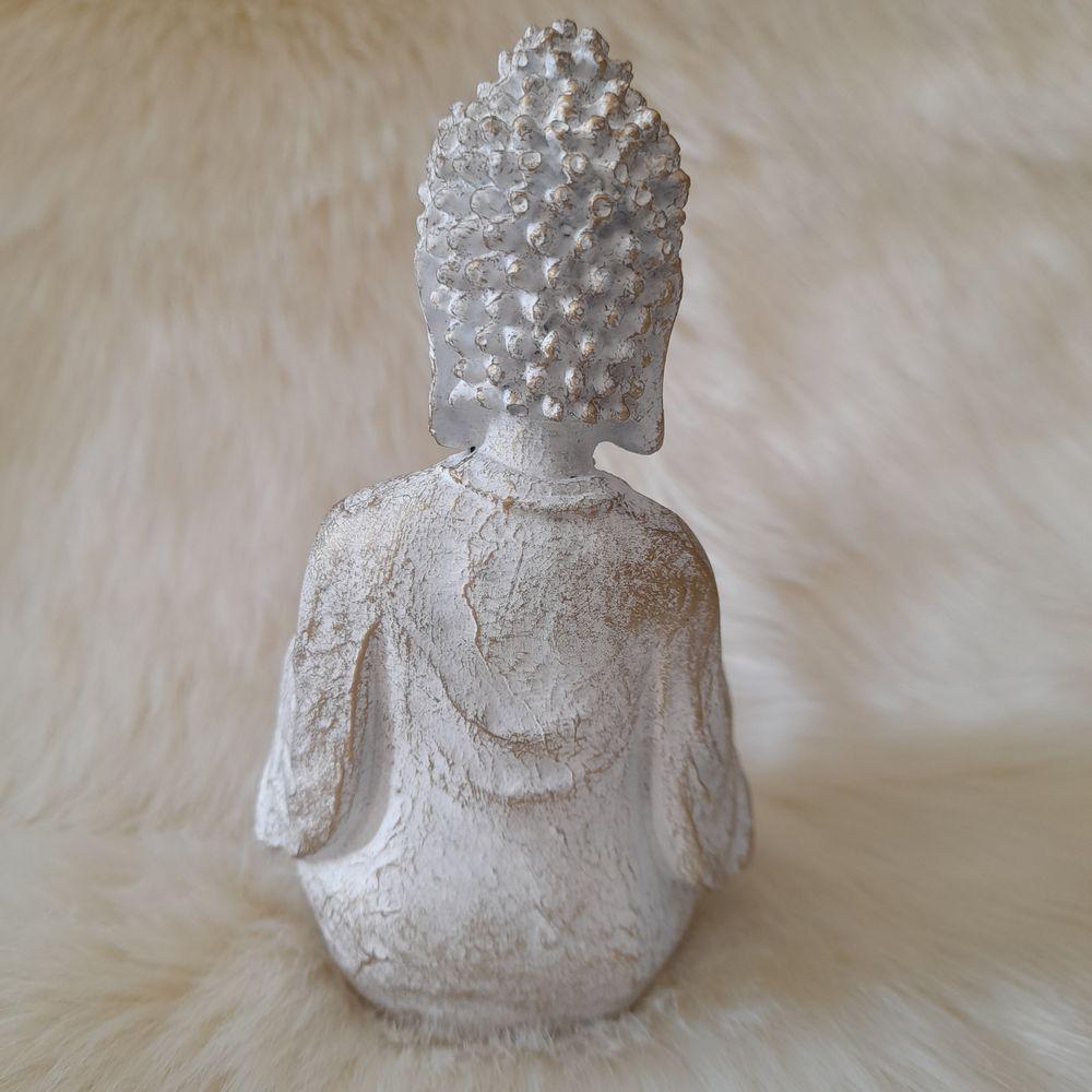 Підсвічник Гранд Презент Будда з квіткою ПП702с 15х10х10 см Біло-золотий - фото 5 Підсвічник Гранд Презент Будда з квіткою ПП702с 15х10х10 см Біло-золотий - фото 5