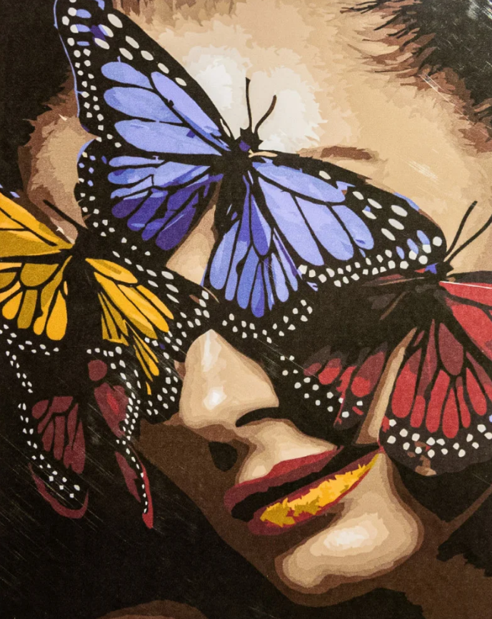 Картина по номерам Strateg Monarch butterfly 40x50 см (VA-3386)