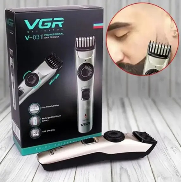 Машинка для стрижки беспроводная VGR V-031 Pro (302525269) - фото 12 Машинка для стрижки беспроводная VGR V-031 Pro (302525269) - фото 12