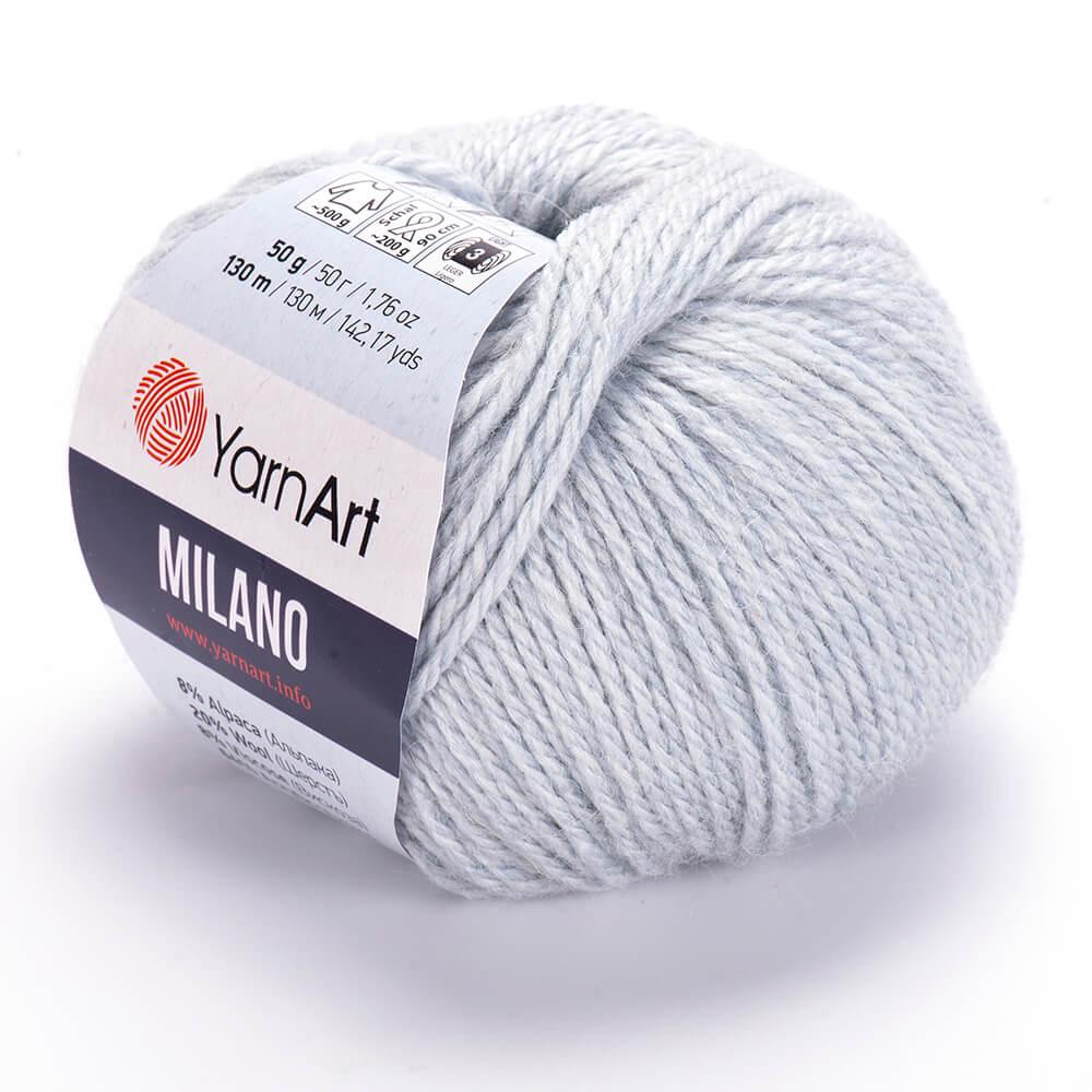 Пряжа YarnArt Milano 866 Светло-серый (6153)