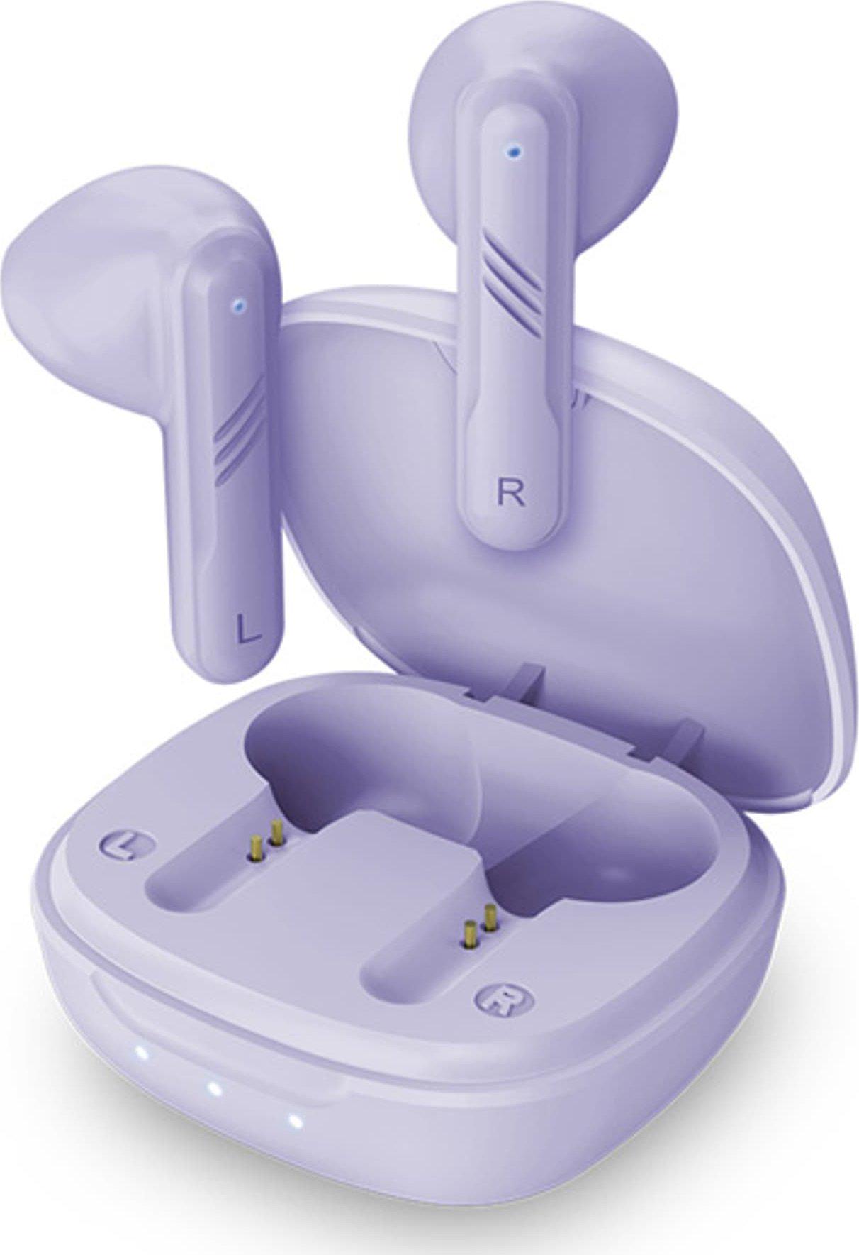 Навушники TWS Genius HS-M905BT Purple (542767) Навушники TWS Genius HS-M905BT Purple (542767)