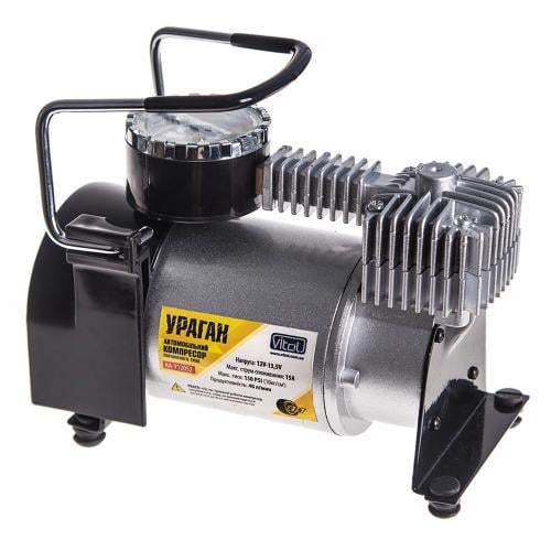 Компрессор автомобильный Ураган КА-У12052 150 psi 15 Amp 40 л