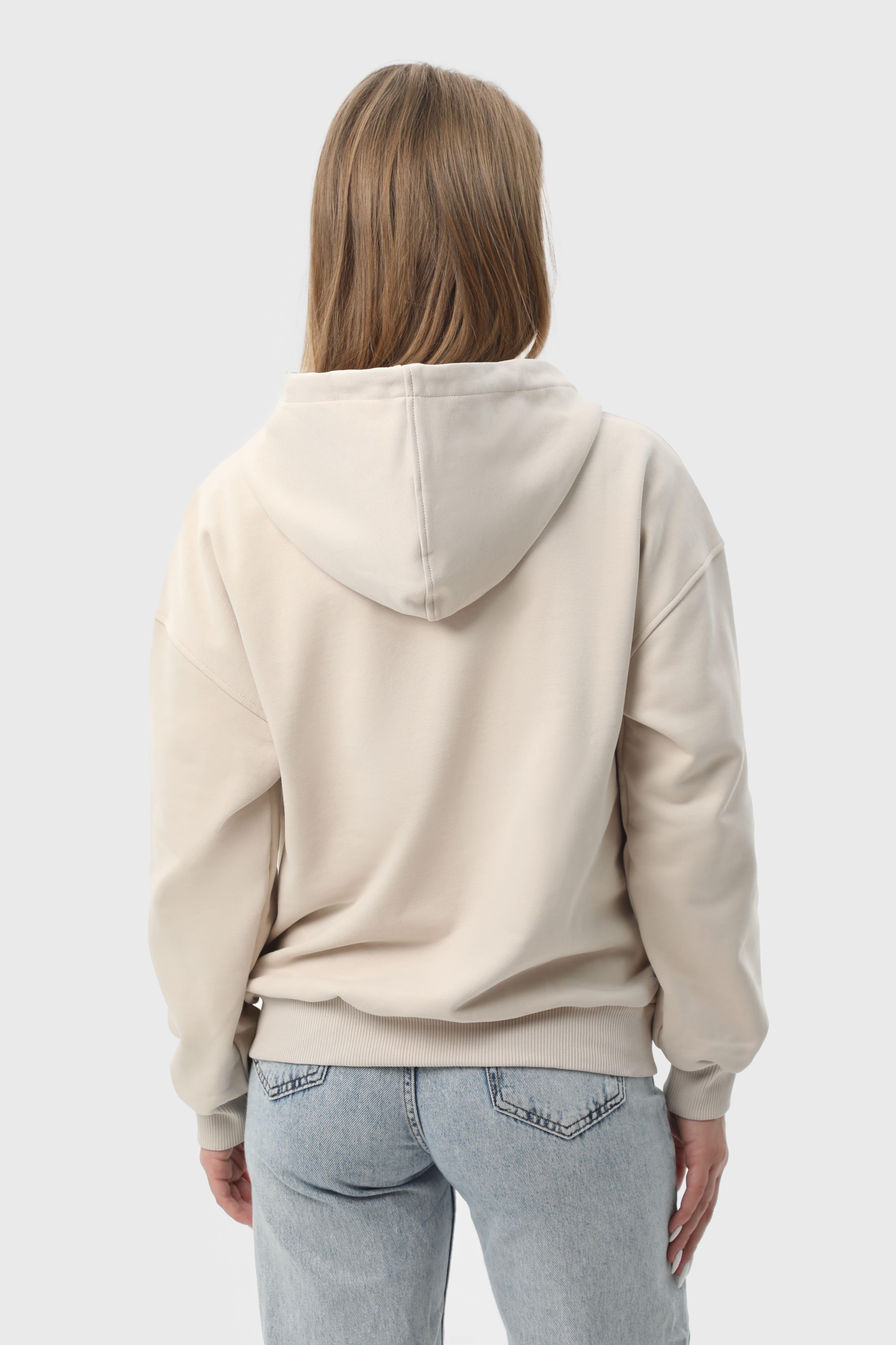 Худі на замку RAY LOSE U0409 UNISEX XXL Бежевий - фото 8 Худі на замку RAY LOSE U0409 UNISEX XXL Бежевий - фото 8