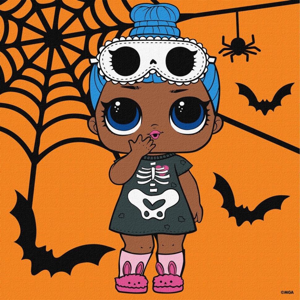 Картина по номерам Ideyka L.O.L. Surprise! Sleepy Bones 25x25 см (KHO1332)