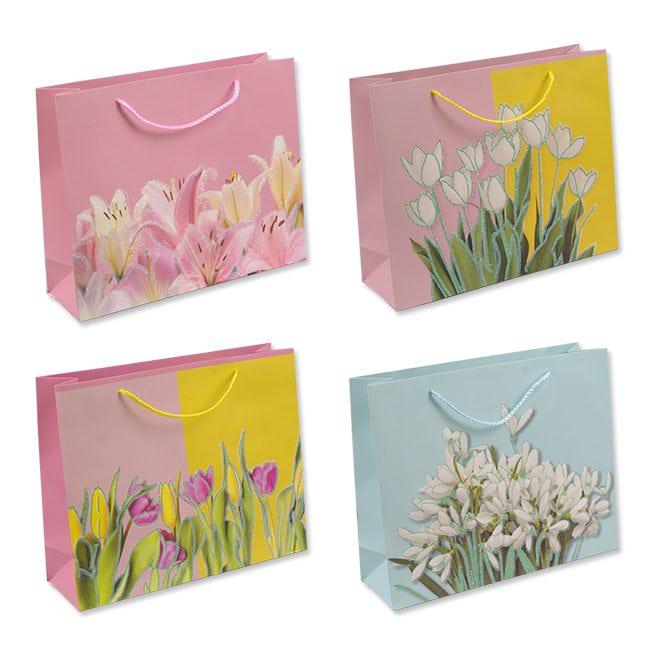 Пакет подарочный Flora микс 32х10х26 см 12 шт. (41431) Пакет подарочный Flora микс 32х10х26 см 12 шт. (41431)