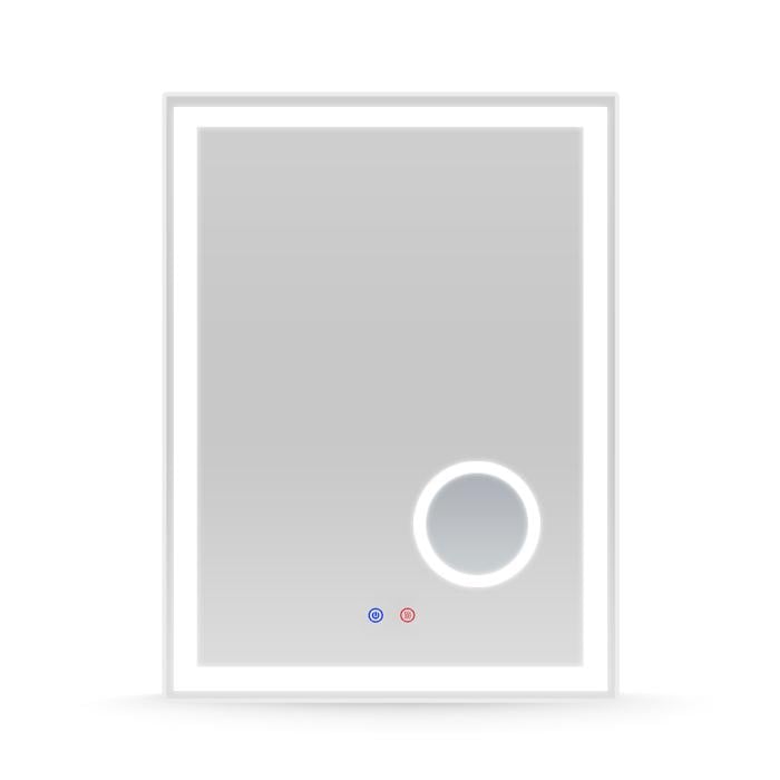 Зеркало VOLLE 16-13-600M c LED подсветкой 80x60 см (97156)