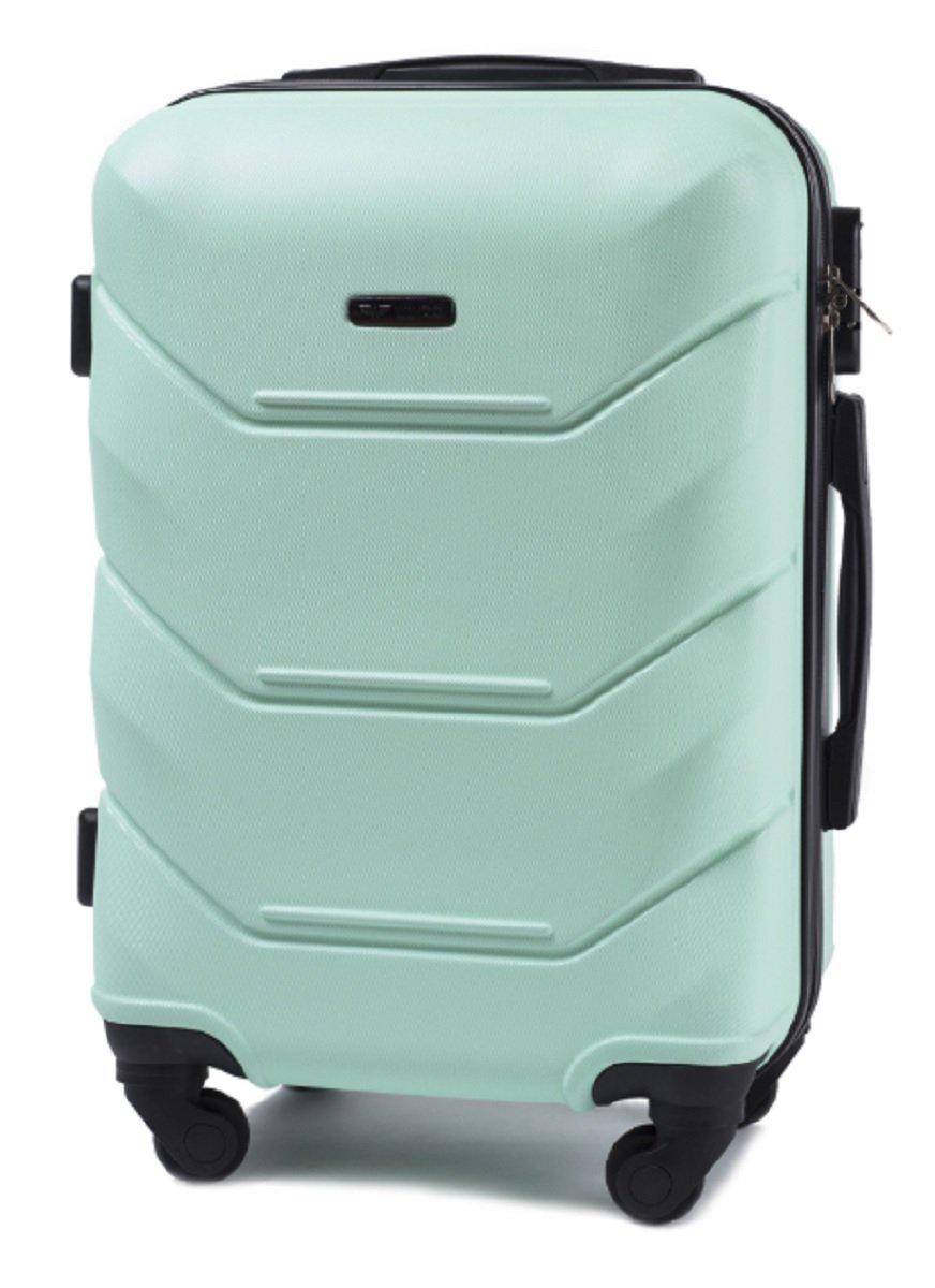 Чемодан пластиковый WINGS 147 малый Салатовый (Wp00220) - фото 1