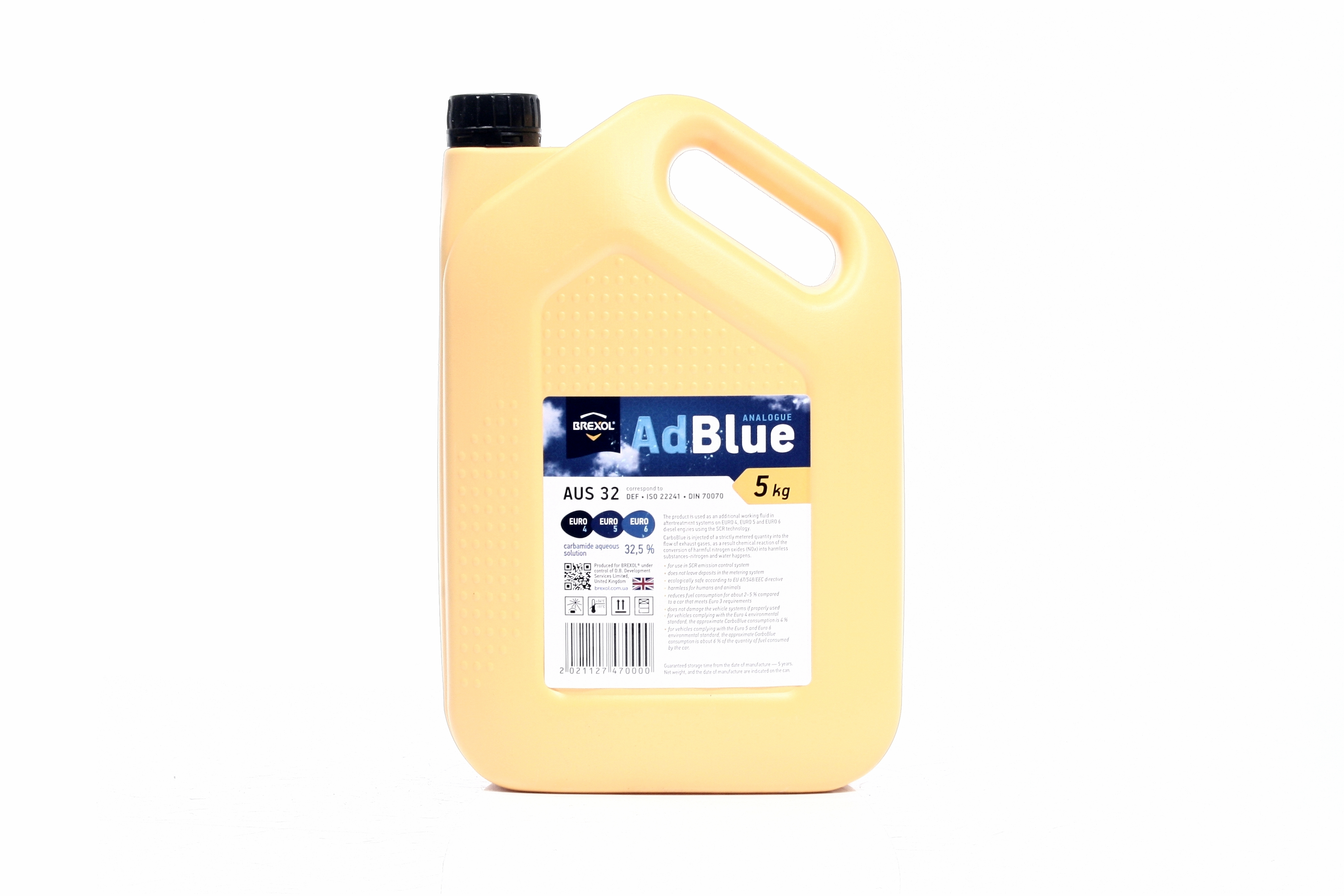 Жидкость AdBrexol для систем SCR 5 кг Blue (501579 AUS 32c5)