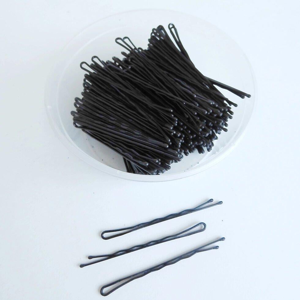 Невидимки для волос ДенІС professional В13 70 мм 200 шт. Черный (1453069980)