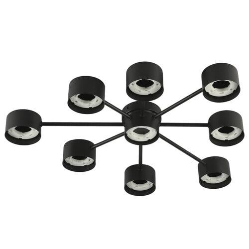 Потолочный светильник люстра ETRON 1-EFP-2204 Axis GX53 9x15 Вт Черный (25424)