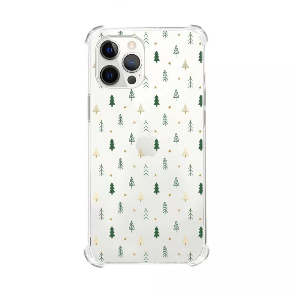 Чехол для телефона WAVE Christmas Holiday Clear Case iPhone 11 Christmas trees