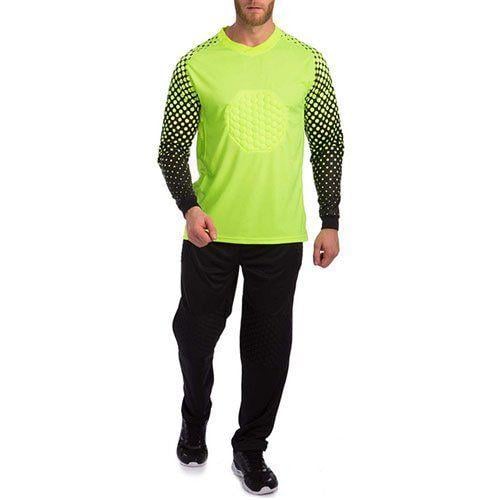 Футбольная форма вратаря First CO-018 3XL Салатовый (57429350)